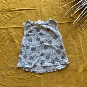 Rylee + Cru daisy floral tank top